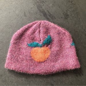 Ouef wool peach beanie